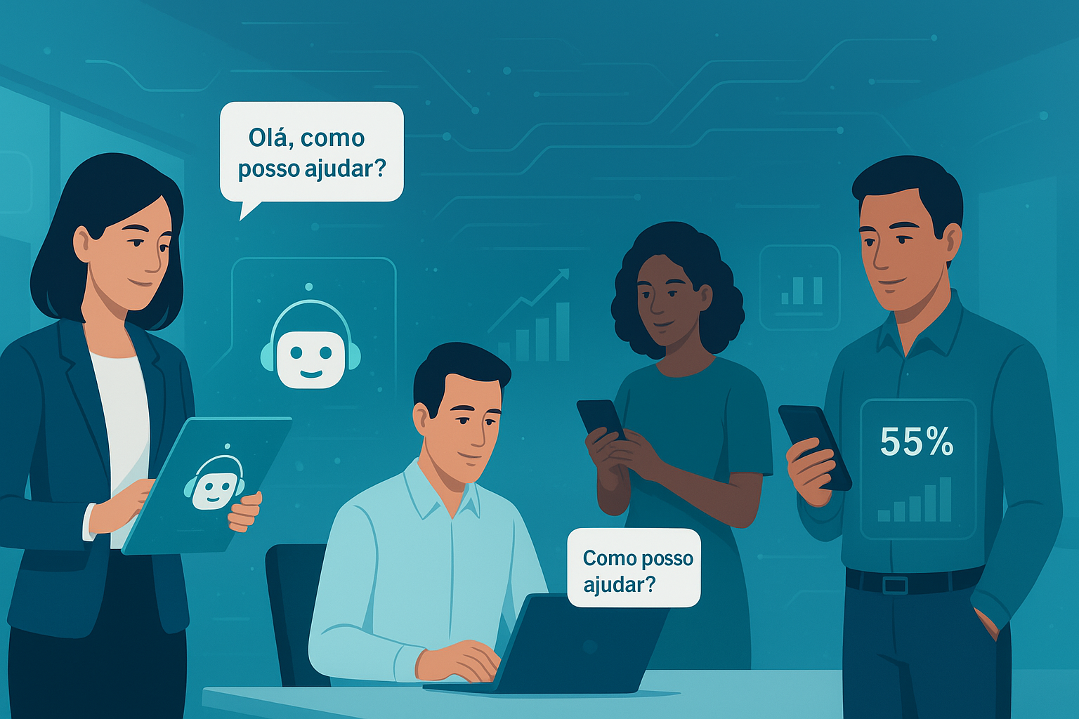 Por Que Toda Empresa Deve Usar IA Para Comunicação com Clientes