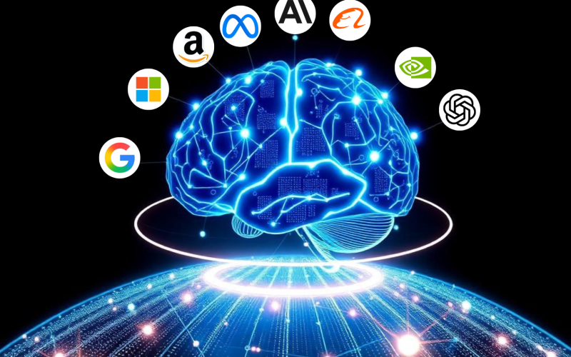 Como as gigantes da tecnologia estão revolucionando o mercado com investimentos bilionários em IA
